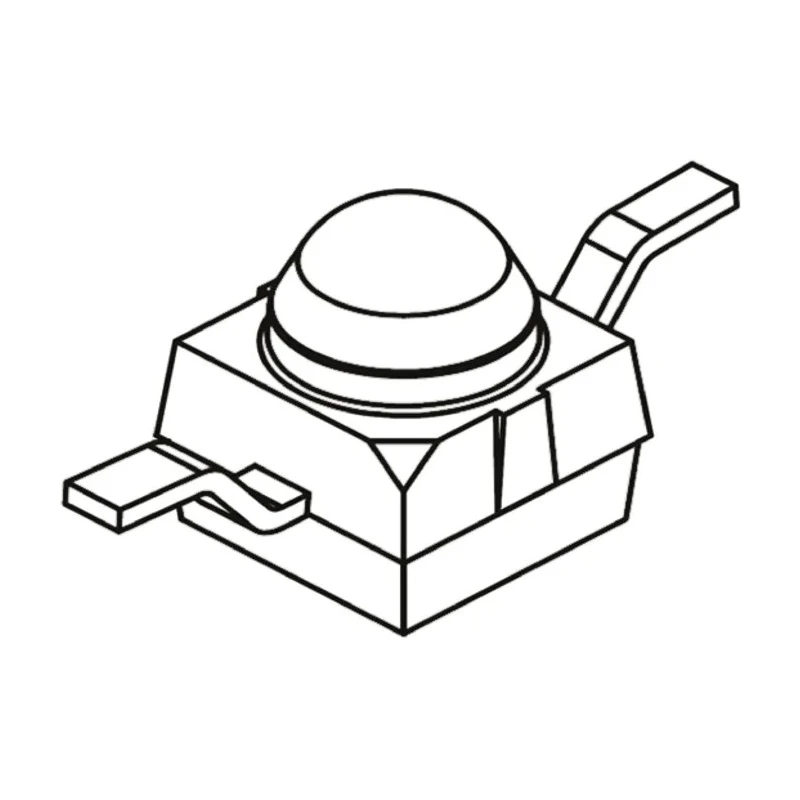 Vishay VSMB 940 nm Infrared LED Subminiature Surface Mount Dome Lens 2.3 x 2.3 x 2.8 mm VSMB2000X01