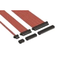 Hirose 52 Series Right Angle PCB FPC Connector 6 Contacts 0.8 mm Pitch DF52-6S-0.8H(21)