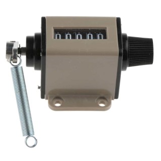RS PRO 5 Digit Mechanical Counter Manual Reset 4.8mm Digit Height 710-5219