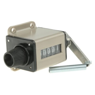 RS PRO 5 Digit Mechanical Counter, Manual Reset, Stroke Lever, 4.8 mm Digit Height 710-5228