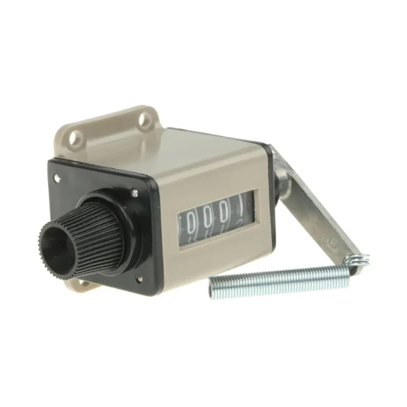 RS PRO 5 Digit Mechanical Counter, Manual Reset, Stroke Lever, 4.8 mm Digit Height 710-5228