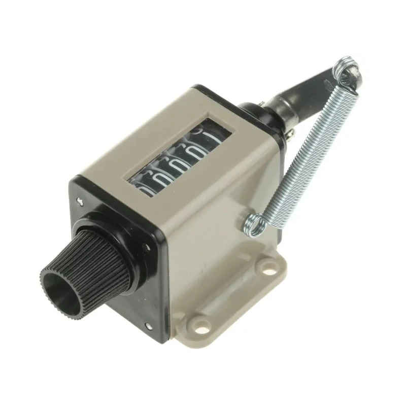 RS PRO 5 Digit Mechanical Counter, Manual Reset, Stroke Lever, 4.8 mm Digit Height 710-5228