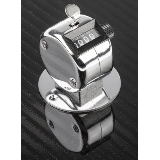 RS PRO 4 Digit Mechanical Counter 4mm Digit Height Manual Reset Method 65x30.5x53mm 710-5216