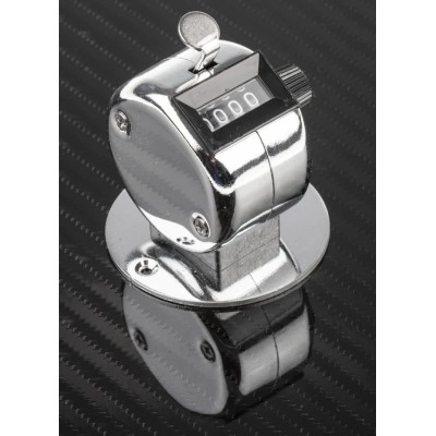 RS PRO 4 Digit Mechanical Counter 4mm Digit Height Manual Reset Method 65x30.5x53mm 710-5216