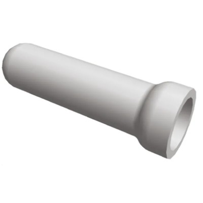 TE Connectivity PIDG Butt Splice Connector Clear Insulated Nylon Copper Tin 324484