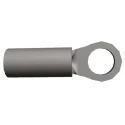TE Connectivity DG STRATO-THERM Uninsulated Ring Terminal, M3.5 Stud Size, 22 AWG to 16 AWG Wire Size, Nickel Plated 323151