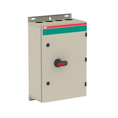 ABB 3-Pole Screw Mount Switch Disconnector with Black Handle, IP65, 250A, 6.5W Power 1000V AC 