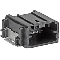 Molex Mini50 Automotive Connector Male Black Surface Mount 4 Contacts 5A 105°C 34912-6040