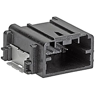Molex Mini50 Automotive Connector Male Black Surface Mount 4 Contacts 5A 105°C 34912-6040