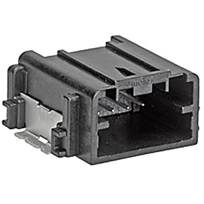 Molex Mini50 Automotive Connector Male Black Surface Mount 4 Contacts 5A 105°C 34912-6040