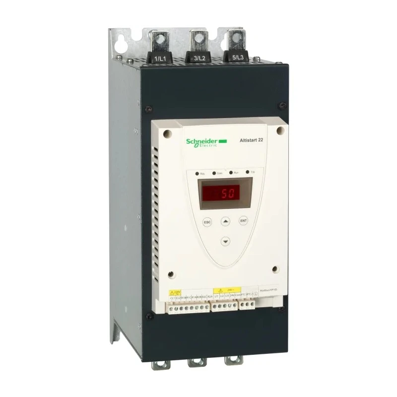 Schneider Electric 3 Phase Soft Starter 440V AC 90 kW Altistart ATS22C17Q
