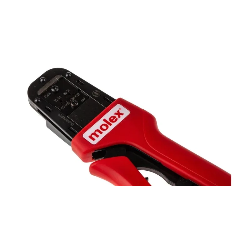 Molex PremiumGrade Ratcheting Hand Crimp Tool for Mini-Fit Jr Crimp Terminals Hand Operation Length 207.13m 63819-1000