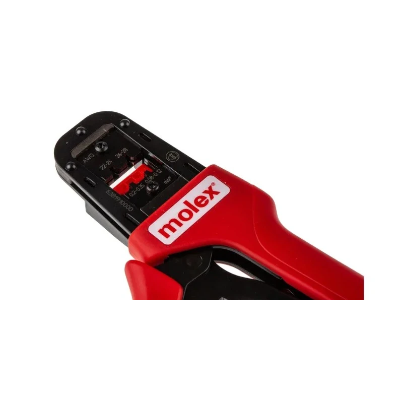 Molex PremiumGrade Ratcheting Hand Crimp Tool for Mini-Fit Jr Crimp Terminals Hand Operation Length 207.13m 63819-1000