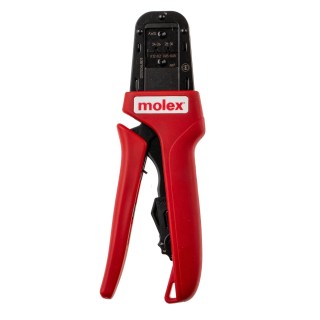 Molex PremiumGrade Ratcheting Hand Crimp Tool 30 to 24 AWG, Hand Operation, RoHS IPC/WHMA A-620 Class 2 63819-0500