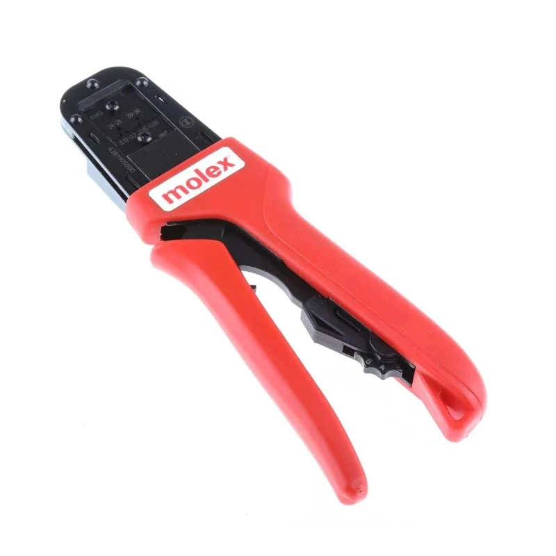 Molex PremiumGrade Ratcheting Hand Crimp Tool 30 to 24 AWG, Hand Operation, RoHS IPC/WHMA A-620 Class 2 63819-0500