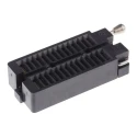 Aries Electronics 2.54 mm Pitch 28 Way DIP Through Hole Test IC Socket 28-6554-11