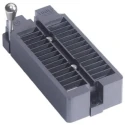 Aries Electronics 2.54 mm Pitch 24 Way DIP Through Hole Test IC Socket 24-6554-11