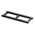 Aries Electronics Surface Mount 28 Contacts 2.54mm Pitch Vertical Open Frame DIL Socket 3A 28-6518-00