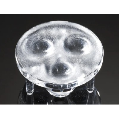 Ledil Cute Series 3-Way LED Lens ±20° Wide Angle Beam, Round Polymethyl Methacrylate Lens C10756_CUTE-3-W