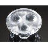 Ledil Cute Series 3-Way LED Lens ±20° Wide Angle Beam, Round Polymethyl Methacrylate Lens C10756_CUTE-3-W