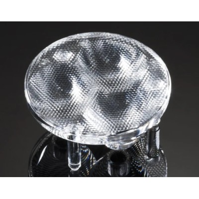 Ledil Cute Series 3-Way Round LED Lens ±11° Medium Angle Beam, Polymethyl Methacrylate, 35mm Diameter C10755_CUTE-3-M