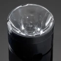 Ledil Leila Series 1-Way LED Lens 7.5 to 11° Spot Beam, Round Black Polymethyl Methacrylate, 21.6mm Diameter FA10661_LXP-RS
