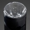 Ledil Leila Series 1-Way LED Lens 7.5 to 11° Spot Beam, Round Black Polymethyl Methacrylate, 21.6mm Diameter FA10661_LXP-RS