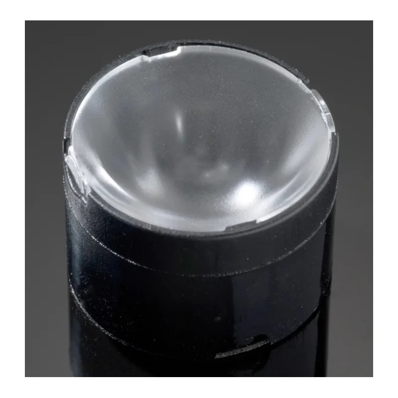 Ledil Leila Series 1-Way LED Lens 7.5 to 11° Spot Beam, Round Polymethyl Methacrylate, Adhesive Tape Fixing FA10663_LXP-D