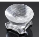 Ledil Heidi Series 1-Way LED Lens Oval Beam 21.6mm Diameter Clear PMMA CA11266_HEIDI-O