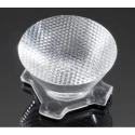 Ledil Heidi Series 1-Way LED Lens Clear Round 21.6mm Diameter Medium Angle 25 to 29 ° CA11265_HEIDI-M