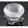 Ledil Heidi Series 1-Way LED Lens Clear Round 21.6mm Diameter Medium Angle 25 to 29 ° CA11265_HEIDI-M