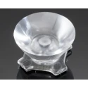 Ledil Heidi Series 1-Way LED Lens 7 to 14° Spot Beam Polymethyl Methacrylate Diffused Round Lens 21.6 mm CA11264_HEIDI-D