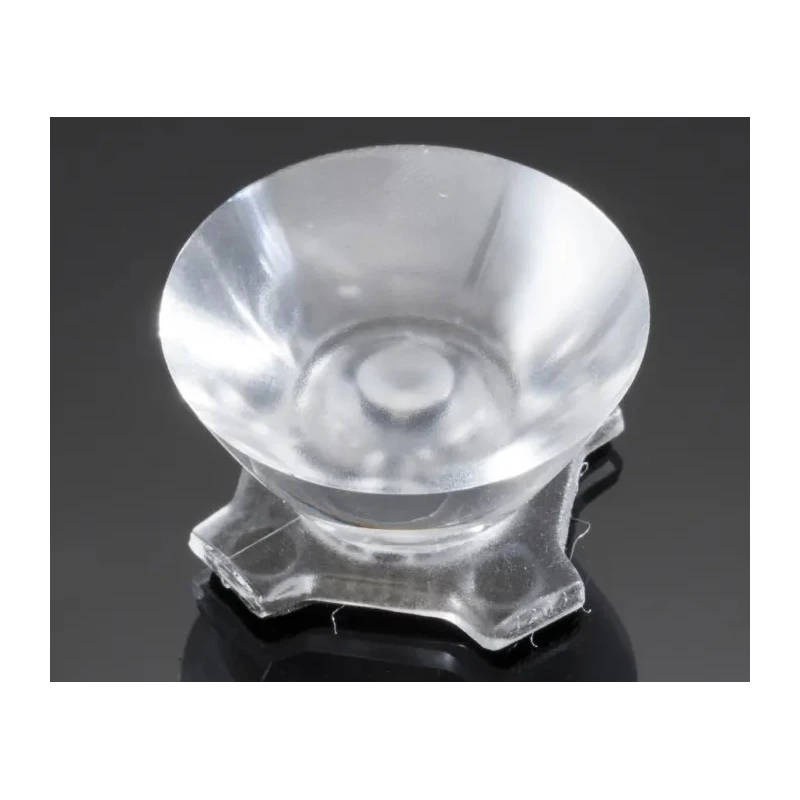Ledil Heidi Series 1-Way LED Lens 7 to 14° Spot Beam Polymethyl Methacrylate Diffused Round Lens 21.6 mm CA11264_HEIDI-D