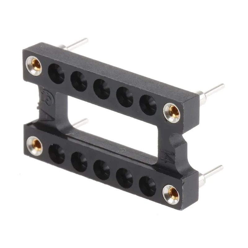 Aries Electronics 15.24 mm Pitch 14 Way DIL Through Hole Oscillator IC Socket 1107741