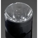 Ledil Leila Series 1-Way LED Lens 21 ° Spot Beam Round Polymethyl Methacrylate Adhesive Tape Fixing Diameter FA10613_LM1-RS