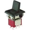TE Connectivity DPDT On-On On-(On) Rocker Switch Panel 5A 28V DC 250V AC Gemini A Series 1-1571987-9