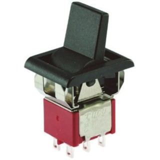 TE Connectivity DPDT On-On On-(On) Rocker Switch Panel 5A 28V DC 250V AC Gemini A Series 1-1571987-9