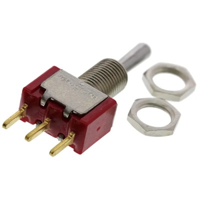 TE Connectivity Toggle Switch PCB Mount SPDT On-Off-On 28 V dc 115 V ac 3-1825137-6