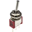 TE Connectivity Toggle Switch PCB Mount On-Off-On SPDT Through Hole Terminal 28 V dc 20 V ac 1-1825137-0