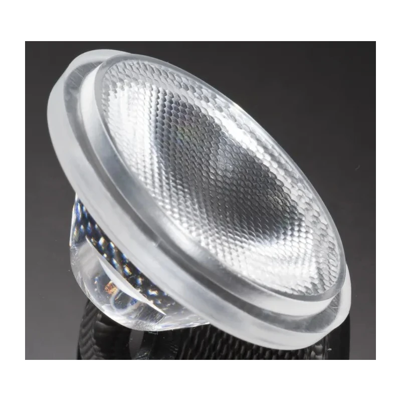 Ledil EVA Series 1-Way LED Lens Round Clear Polymethyl Methacrylate Material 22 to 26° Medium Angle Beam 35mm C10685_EVA-M