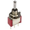 TE Connectivity Gemini A Series Toggle Switch PCB Mount On-Off-On SPDT Through Hole Terminal 28 V dc 115 V ac 5-1825137-1