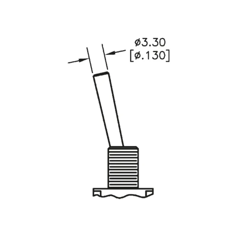 TE Connectivity Toggle Switch PCB Mount On-On SPDT Through Hole Terminal 28 V dc 115 V ac 1825136-9