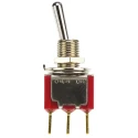 TE Connectivity Toggle Switch PCB Mount On-On SPDT Through Hole Terminal 28 V dc 115 V ac 4-1825136-4