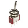 TE Connectivity Toggle Switch PCB Mount On-On SPDT Through Hole Terminal 28V dc 5A 120V ac 3-1825136-8