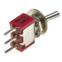 TE Connectivity Toggle Switch PCB Mount On-On SPDT Through Hole Terminal 28V dc 5A 120V ac 3-1825136-8