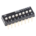 TE Connectivity Slide Rotary Coded DIP Switch Through Hole ADE0804