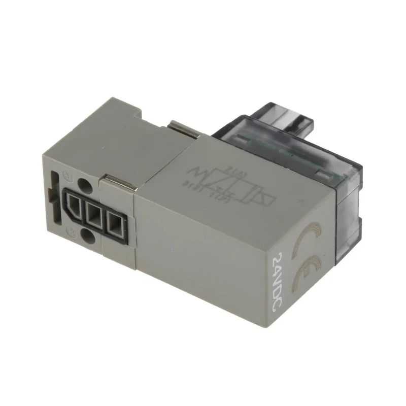 SMC Pneumatic 3/2 NC Solenoid/Spring Valve  SY100 Series 24V DC 0.7MPa 7.85NL/min 