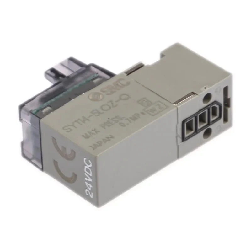 SMC Pneumatic 3/2 NC Solenoid/Spring Valve  SY100 Series 24V DC 0.7MPa 7.85NL/min 