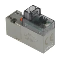 SMC Pneumatic 3/2 NC Solenoid/Spring Valve  SY100 Series 24V DC 0.7MPa 7.85NL/min 