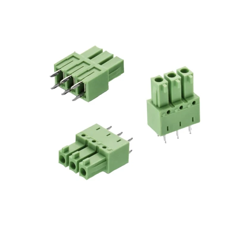 Wurth Elektronik WR-TBL Series Pluggable Terminal Block, 3-Contact, 3.81 mm Pitch, 1 Row, 8A Current, Polyamide 691307300003